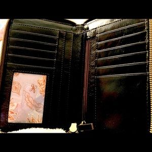 HOBO BLACK ONYX WALLET NEW